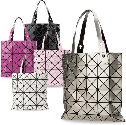 Shopperbag 3D dreidimensional Henkeltasche geometrischen Muster!