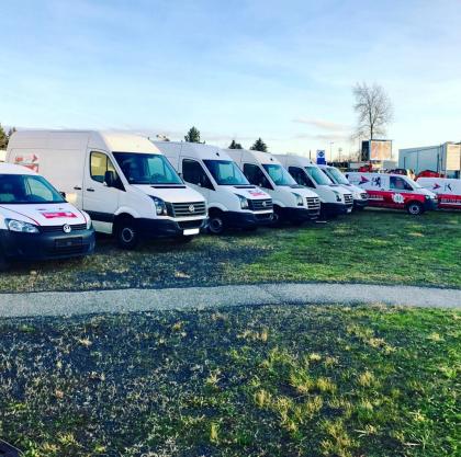 GETCHARLIE Transporter Mieten ab 5 EUR in Dresden Sprinter Crafter T5 Caddy