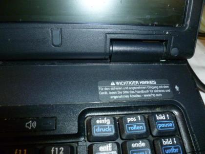 Laptop HP HSTNN-I12C mit Kostenlose Dockingstation , Win USW. Nr. 143