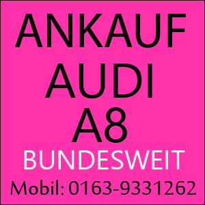 Auto verkaufen Audi A8 - Motorschaden & Unfallschaden
