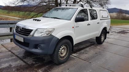 Toyota Hilux 2,5L 144 PS, 4x4, Hardtop, Dachträger, AHK, Getriebeschaden aber fa