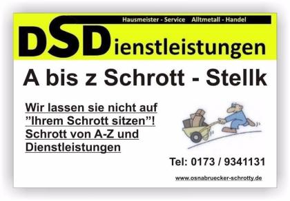 A - z Schrott ABHOLUNG Alteisen Altmetall Schrottabholung Stellk - DSD