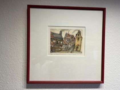 Original-Gemälde Glockengießerstraße