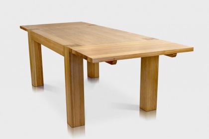 LUKAS EICHENTISCH ESSTISCH LACKIERT MASSIVHOLZ HOLZ 160-280x90cm AUSZIEHBAR