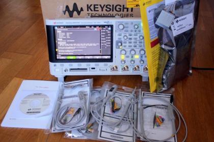 Keysight MSOX3104T Oszilloskop, 4 + 16 Kanal, Touch Screen, 1 GHz bis 5 GSa/ s