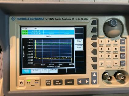 Rohde & Schwarz UP 300 Audioanalyzer Audio Analyzer