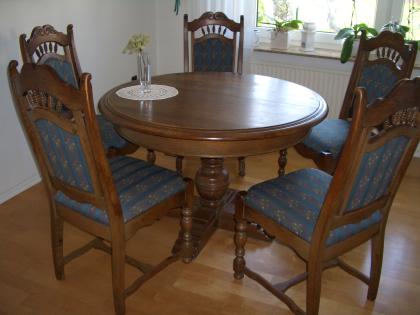 Esszimmertisch massiv Eiche