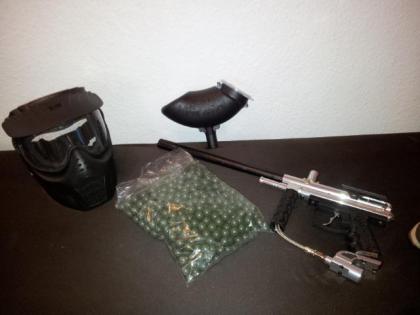 ICONX Painball Markierer mit Zubehör
