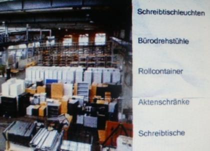 BÜROMÖBEL - OBJEKTMÖBEL - USM-HALLER - VITRA - KNOLL - KÖNIG & NEURATH - ART COL