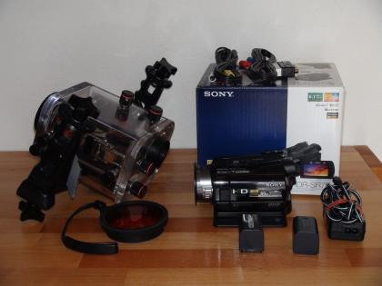 Sony SR7 mit Ikelite UW-Gehäuse zu verkaufen