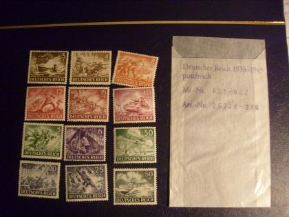 DT Reich Satz Briefmarken mit Orig. Tüte/Deutschland/selten