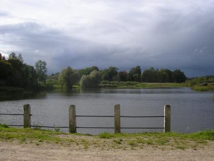 Wasermühle in Lettland in der Nähe von Talsi