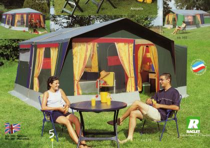 Faltcaravan Raclet Iris 230 EZ. 05-0.7978 Tempo 100 Zul. 1-te Hand 