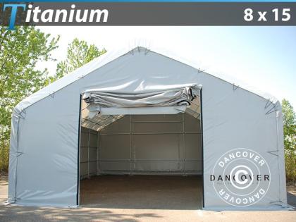 Lagerzelt Dancover 8x15x3x5 m Titanium