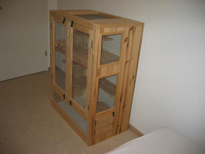 Käfig / Holzkäfig
