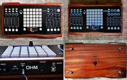 Livid Instruments Ohm 64 Controller  Mahagony Style 