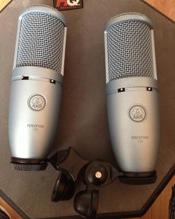 2 x AKG Perception 120
