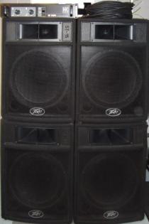 PA Boxen mit AMP