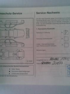 Handbuch Serviceheft Opel Astra G Inspektion, Garantie, Assistance Stand 1998
