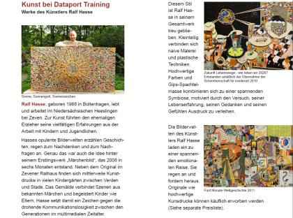 Kunstausstellung Firma Dataport  HASSE-ART
