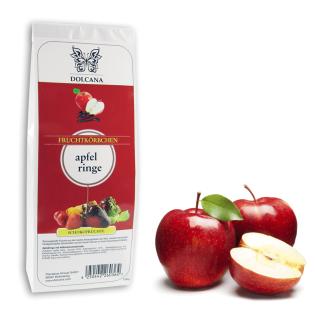 Apfelringe in Vollmilchschokolade