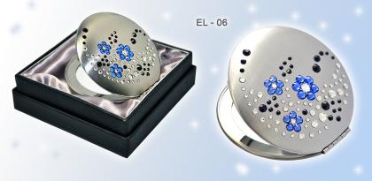 Taschenspiegel EL-06 ELENPIPE MADE WITH SWAROVSKI  ELEMENTS