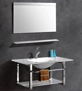 Hängendes Badmöbel für Ihr Gäste WC