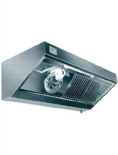 Wandhaube WMR, 260x90x45 cm, Filtertyp B, Beleuchtung, Motor