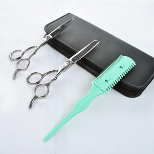 Effilierschere Profi Haarschere Set