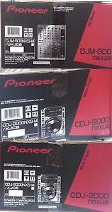 Verkaufs 2X Pioneer CDJ-2000-M & DJM-900NXS-M Platinum Edition eingeschränktes S