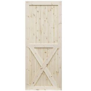 RADEX LOFT X 60 70 80 90 Holztüren Rohholzflügel mit Knoten Innen