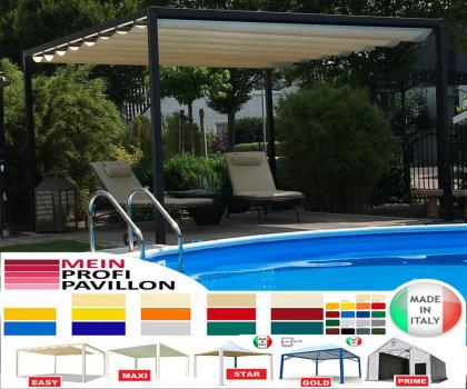 Pergola 4x3m Pavillon Zelt neu personalisierte Farben wasserdicht Zelt Café