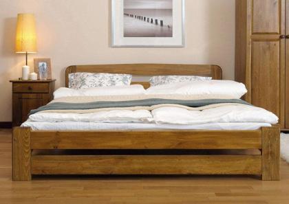 Bett Gästebett Kiefer Holz Doppelbett Holzbett 140x200cm Ehebett Bettgestell Neu