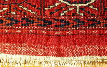Nomaden-Herd-Sammler-Teppich 128x103 antik (T078)