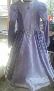 Fasching-Kostüm Eiskönigin. Gr. 128 -134