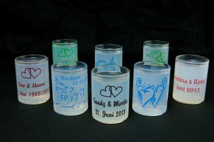 Schnapsglas mit Personalisierung