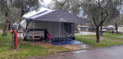 Campwerk Family Onroad Anhänger, EZ 11/2017 inkl Anbauzelt uvm.