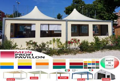 Pavillon Restaurant 7x7 personalisierte Farbe Pvc Café Pergola Lager Parkplatz