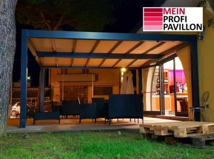 Pavillon Pergola 6x5m Überdachung neu personalisierte Farben wasserdicht Zelt Ca