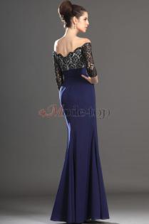 Schulterfrei Fake zweiteilige Brautmutterkleid - Mode-top