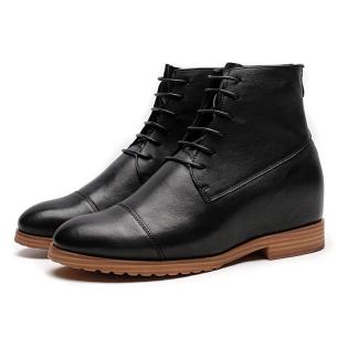 Herrenschuhe Schuhe Die Größer Machen Aus Rindsleder ORLANDO +8 CM Turnschuhe
