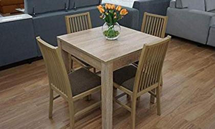 Ausziehtisch Vega Eiche Sonoma 80-230x76x80cm Esszimmertisch Küchentisch Quadrat
