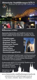 KÖLN TIP! Stadtführung Unartiges Köln - Sex und Crime Tour – COLONIA Frivolia