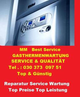 Berlin Gasthermenwartung Best Service Best Preis Top & Günstig