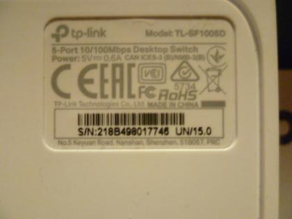 5 - Port 10 - 100 Mbps Neu Nr. 55