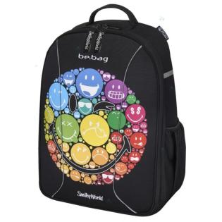 Rucksack Be.Bag Herlitz Smiley Rainbow 48x32x18cm Freizeit Schule Arbeit Reisen