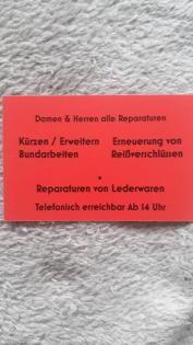 Änderungsschneiderei