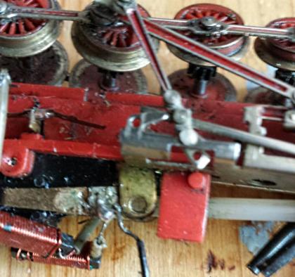 Reparatur ihrer Loks und Waggons (Spur TT), analog, aus älterer Produktion