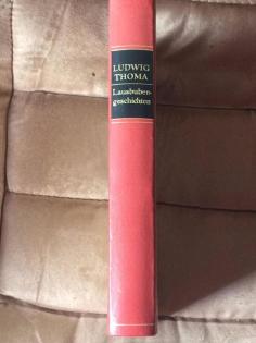 BUCH von LUDWIG THOMA: LAUSBUBENGESCHICHTEN, etwa von 1990, RARITÄT