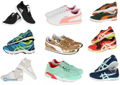 Restposten Sportschuhe für Frauen und Männer - Adidas, Puma, Asics